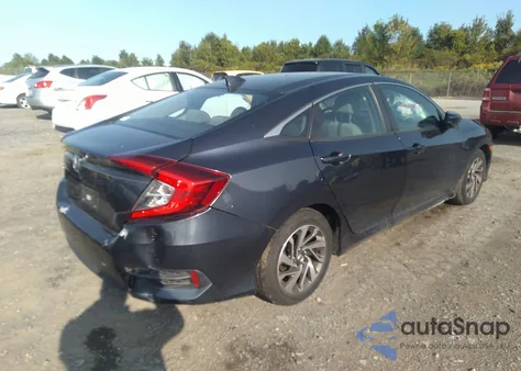 2017 Honda Civic Ex из США, поврежденный, VIN 2HGFC2F71HH563763